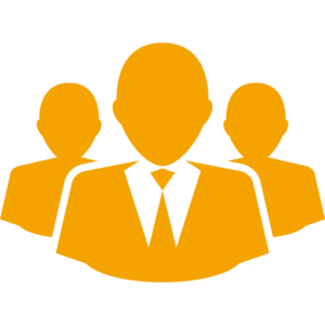icone-d-affaires-et-d-entrepreneurs-jaune